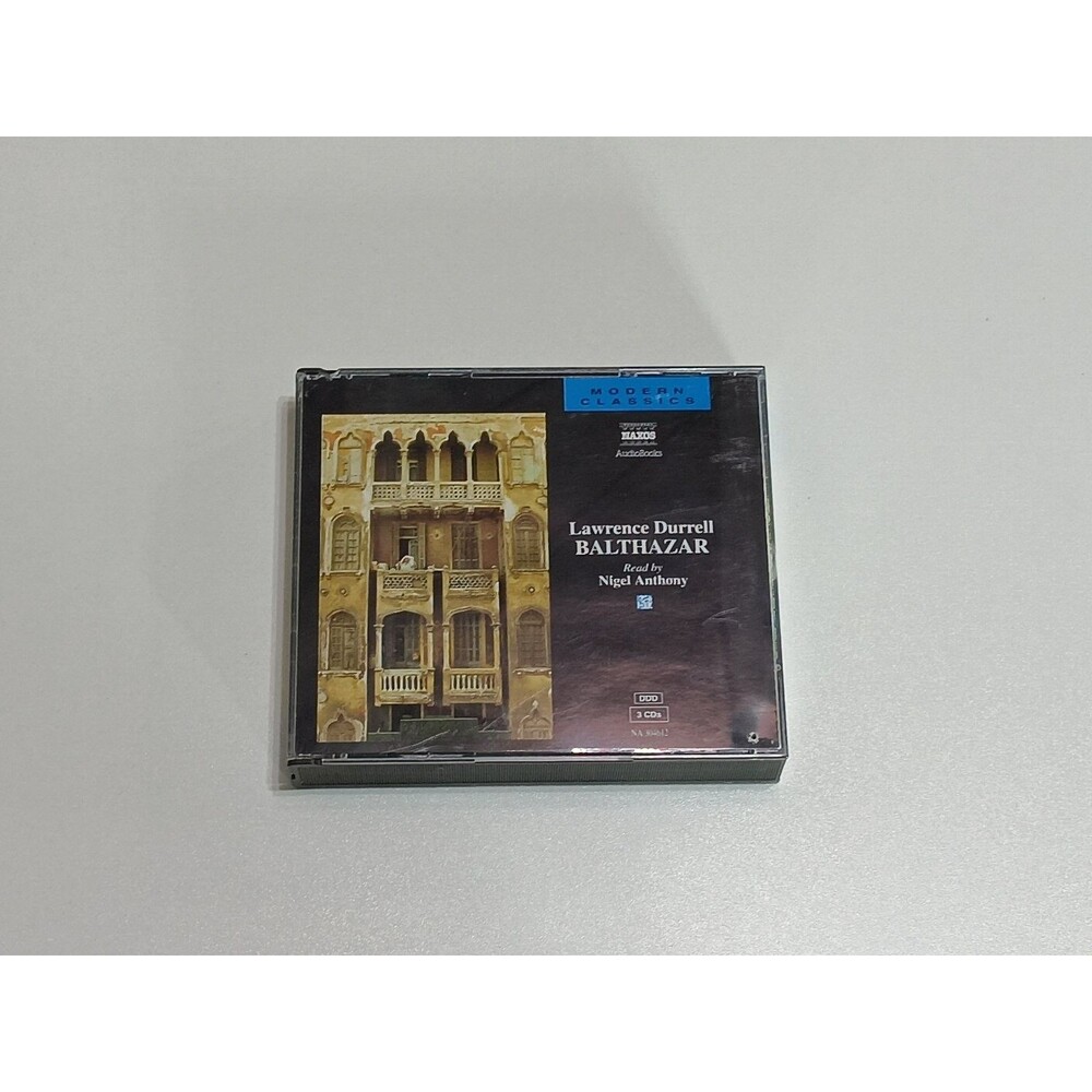 Lawrence Durrell - Balthazar 1995 3-CD Audiobook Set Naxos AudioBooks
